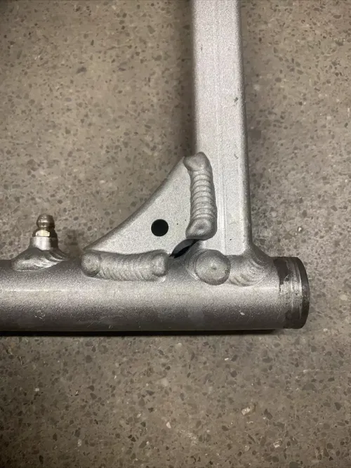 Yamaha Raptor 700 YFZ450 YFZ 450 RIGHT UPPER A ARM OEM 2004 2013 SILVER