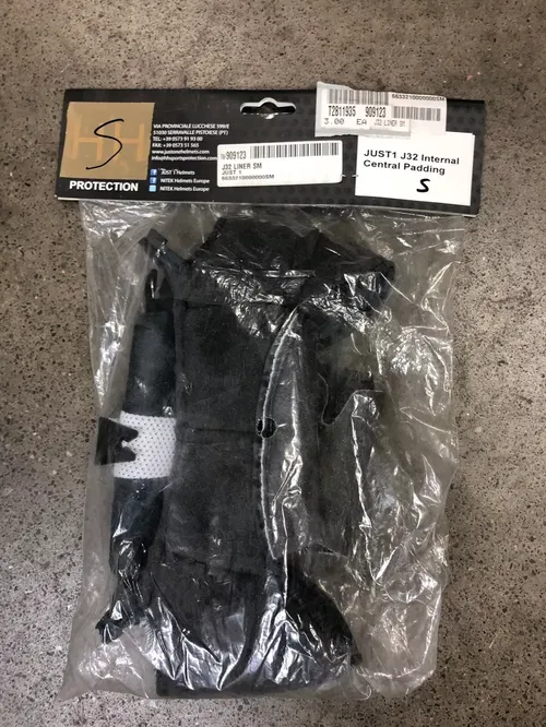 JUST1 J32 HELMET TOP CAP LINER LINING INTERNAL CENTRAL PAD PADDING SMALL S