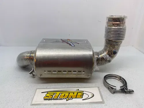 Can-Am Maverick X3 Turbo R RR JOY DESIGNS SIDE EXIT QUIET Muffler Exhaust Pipe