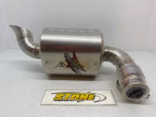 Can-Am Maverick X3 Turbo R RR JOY DESIGNS SIDE EXIT QUIET Muffler Exhaust Pipe