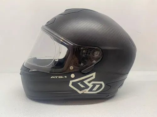 6D HELMETS ATS-1R Helmet Black 55-56CM S Small MOTORCYCLE HONDA HARLEY FULL FACE