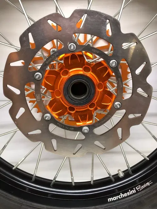 Marchesini Racing MX Custom Laced 19" Rear Wheel Tire KTM Husqvarna Gas Gas 2022