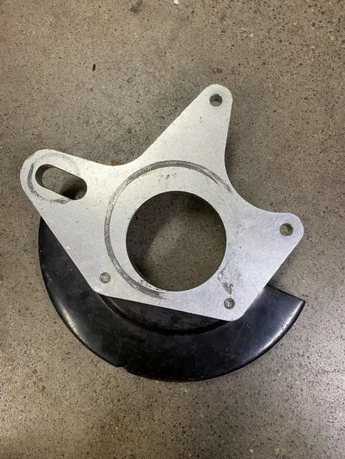 APEX 250 REAR BRAKE ROTOR DISC GUARD CALIPER MOUNT BILLET PRO MXR
