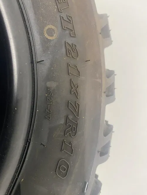 10" YAMAHA OEM FRONT WHEELS MAXXIS 21X7X10 TIRES 10X5.5 4/156 YFZ450 BANSHEE