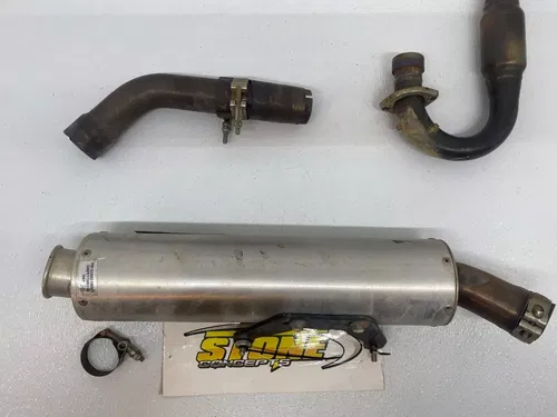 HMF EXHAUST PIPE MUFFLER HEADER FOR YFZ450R YAMAHA ATV WITH WR250 HYBRID ENGINE