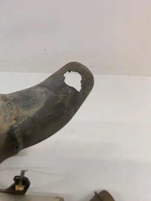 HMF EXHAUST PIPE MUFFLER HEADER FOR YFZ450R YAMAHA ATV WITH WR250 HYBRID ENGINE