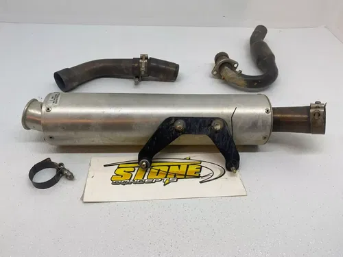 HMF EXHAUST PIPE MUFFLER HEADER FOR YFZ450R YAMAHA ATV WITH WR250 HYBRID ENGINE