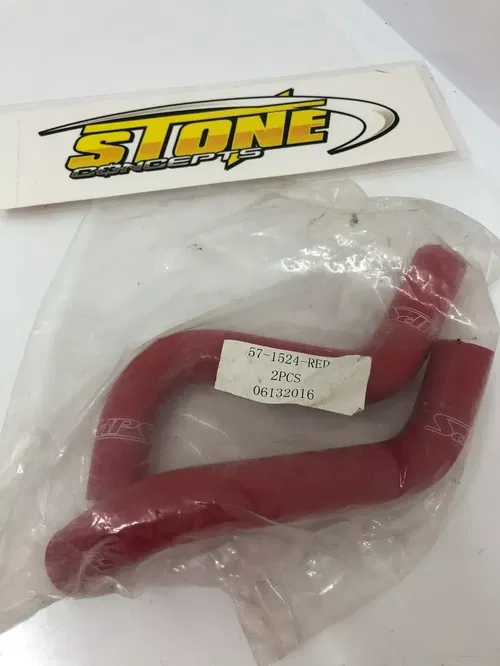 New HPS Red Silicone Radiator Hose Kit Coolant for Yamaha 14-24 YFZ450R YFZ 450R
