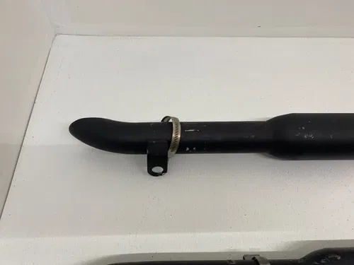 VANDERHALL VENICE BLACK EXHAUST PIPES MUFFLERS SILENCERS CANS LEFT RIGHT
