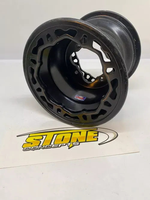DWT EVO BLACK REAR WHEEL 8" 8X8 4/110 HONDA SUZUKI DOUGLAS
