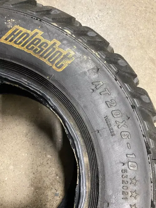 NEW FRONT ITP HOLESHOT TIRES 20X6X10 LTR450 TRX 400EX 250R 450R YFZ450R BLASTER