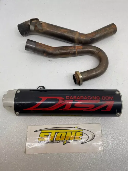 DASA Racing FULL EXHAUST SYSTEM MUFFLER HEADER PIPE HONDA TRX450R TRX450ER