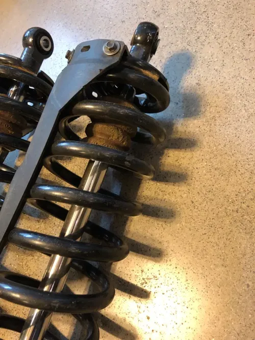 OEM 18+ CAN-AM MAVERICK X3 R TURBO REAR FOX SHOCKS SUSPENSION LEFT RIGHT SET 64"