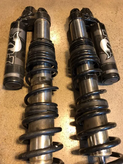 OEM 18+ CAN-AM MAVERICK X3 R TURBO REAR FOX SHOCKS SUSPENSION LEFT RIGHT SET 64"