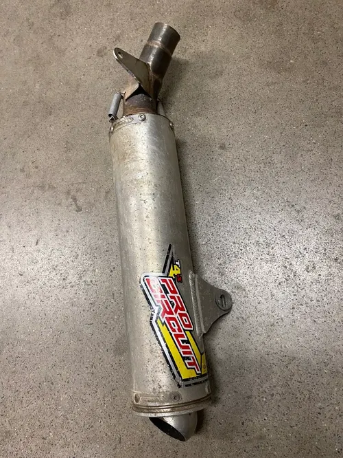PRO CIRCUIT SLIP ON T4S EXHAUST MUFFLER SILENCER PIPE HONDA TRX450R TRX450ER 06+