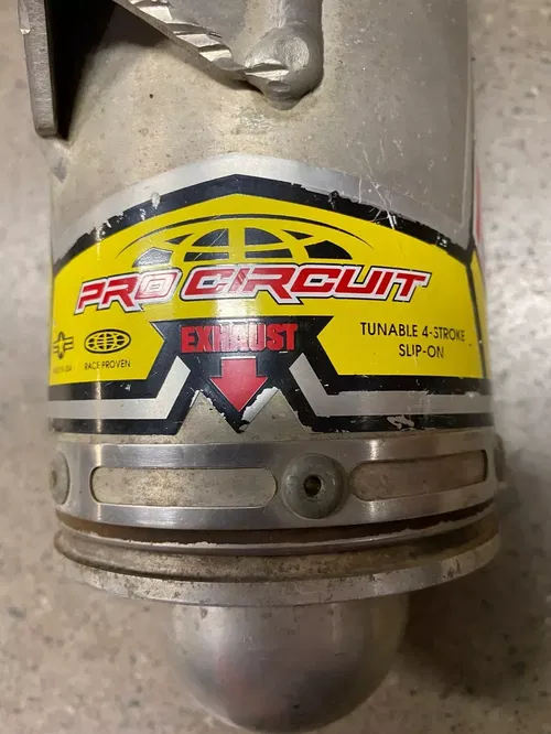 PRO CIRCUIT SLIP ON T4S EXHAUST MUFFLER SILENCER PIPE HONDA TRX450R TRX450ER 06+