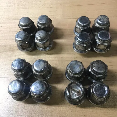 WHEEL LUGS SET OF 16 10-1.25 BEVELED Lug Nut 10X1.25 HONDA YAMAHA SUZUKI