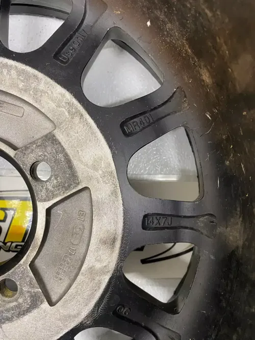 14x7 4/110 5+2 14" Method 401 Beadlock Wheel Rhino YXZ1000 Yamaha YXZ 1000R