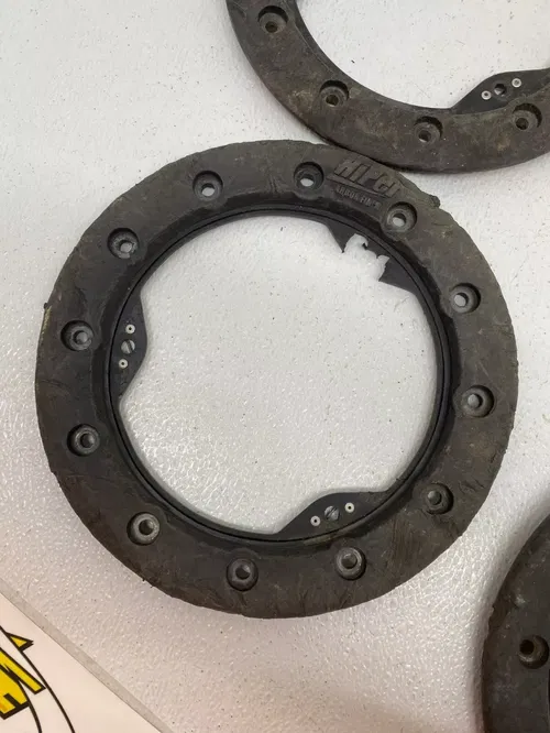 9" SET OF 4 HIPER CARBON FIBER REAR WHEEL BEADLOCK RINGS CF1 TECH3 RINGS KFX D