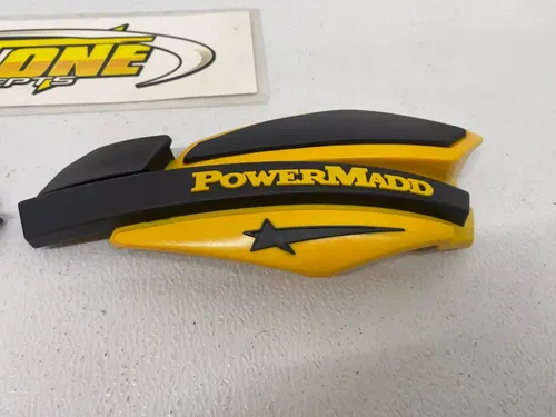 Powermadd Star Series Hand Guards Yellow  Honda TRX 250R 300EX 400EX