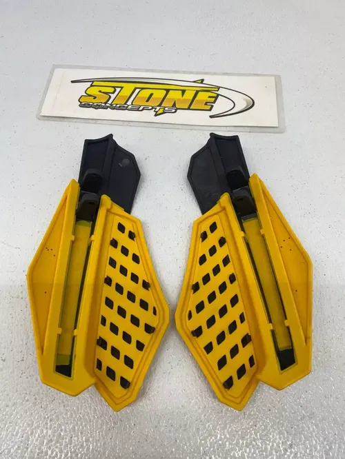 Powermadd Star Series Hand Guards Yellow  Honda TRX 250R 300EX 400EX