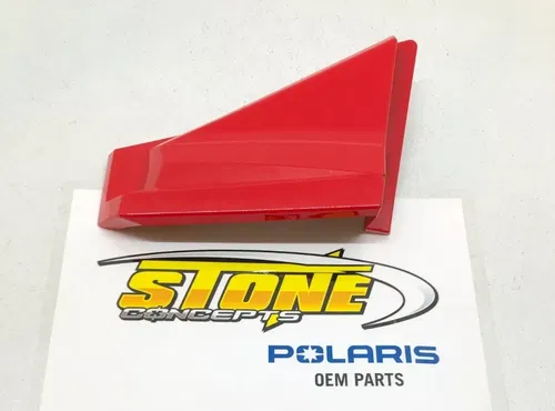 OEM POLARIS SLINGSHOT CENTER DASH VISOR RED PEARL LEFT SIDE LH 5450039-676