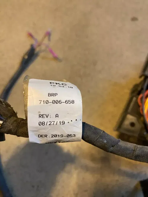 Can-Am Maverick X3 Turbo R RR XMR XRC DS 2020 Wiring Harness 710006658 Chassis