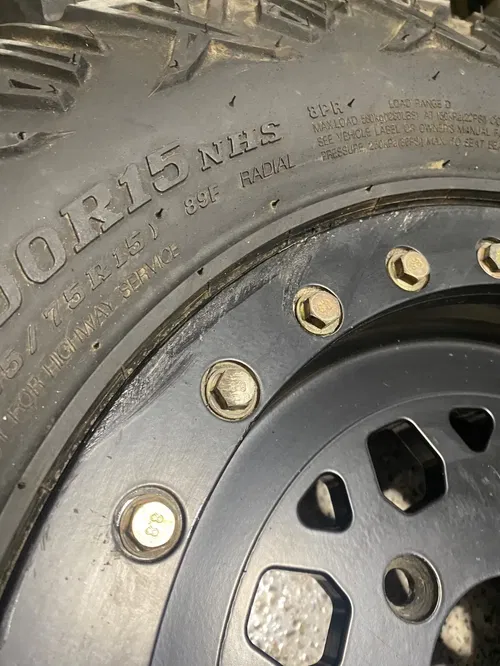 CAN AM X3 MAVERICK 1000 15" MUSCLE BEADLOCK WHEELS 4/137 30" PRO ARMOR TIRES