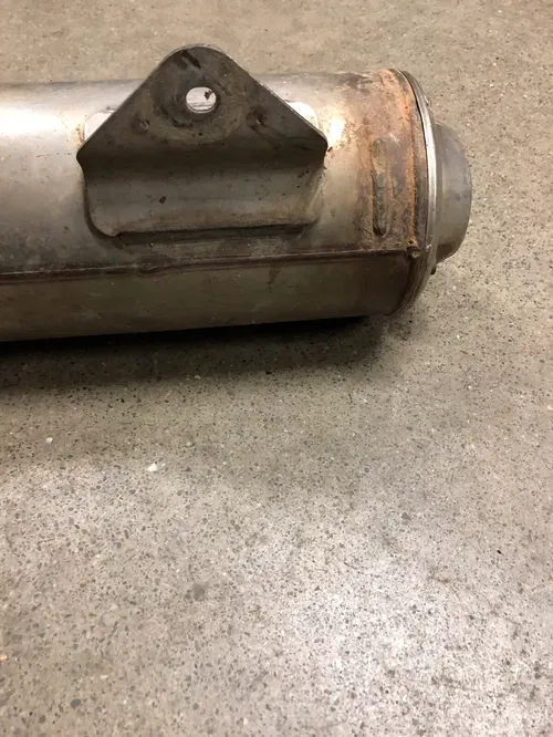 HONDA TRX 450R EXHAUST MUFFLER SILENCER TRX450R 04 05 2004 2005 OEM NO BAFFLE
