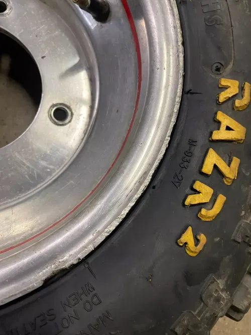 FRONT 2-3 ITP WHEELS & MAXXIS TIRES 21X7X10 HONDA TRX250R TRX450R SUZUKI LTR450