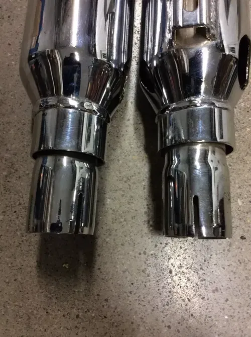 Harley Davidson Softail 2000 FXST Exhaust Slash Mufflers Deluxe