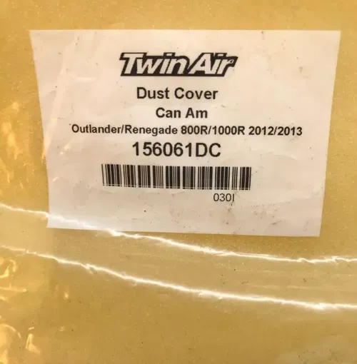 Twin Air Filter Dust Cover Can-Am Outlander Renegade 500 570 650 800 850 1000 R