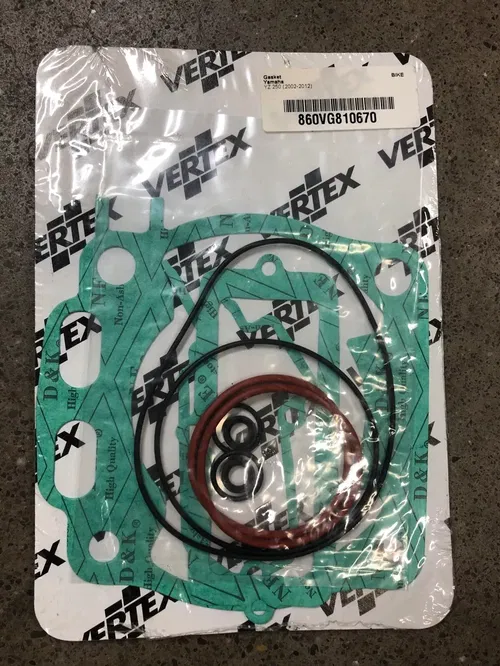 VERTEX 860VG810670 YAMAHA GASKET YZ250 YZ 250 2002-2012 02-12