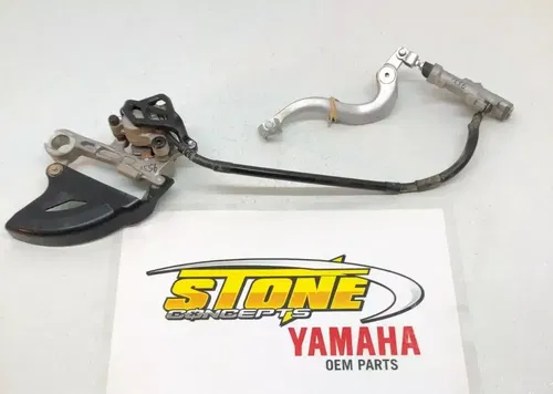 OEM 2020 Yamaha YZ250F YZ450F Rear Brake Master Cylinder Caliper Line Hose Pedal