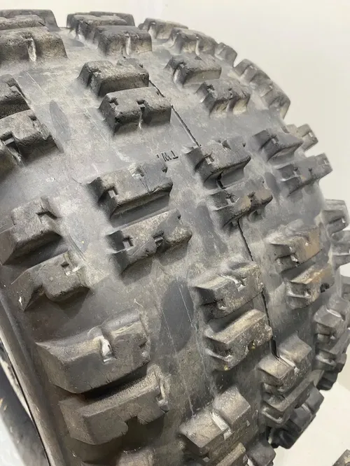 REAR DWT BEADLOCK WHEELS RAZR XC TIRES YAMAHA YFZ450R BANSHEE WARRIOR RAPTOR