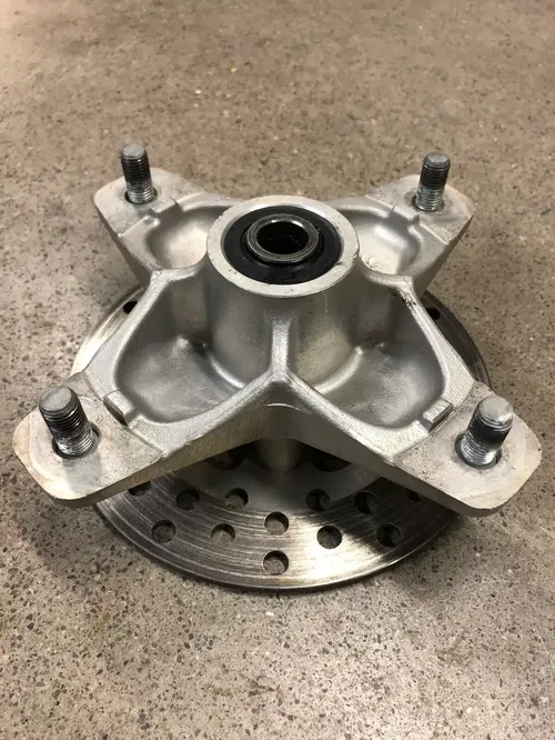 OEM YAMAHA YFZ450X YFZ450R YFZ450 R X YFZ 450 FRONT WHEEL HUBS ROTORS LOW HOURS