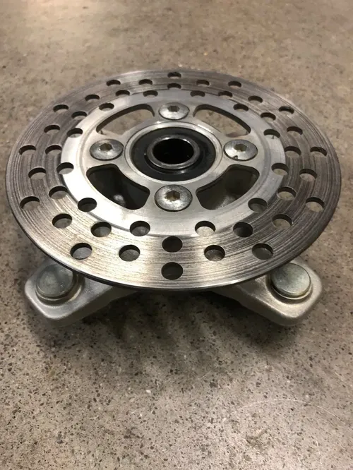 OEM YAMAHA YFZ450X YFZ450R YFZ450 R X YFZ 450 FRONT WHEEL HUBS ROTORS LOW HOURS