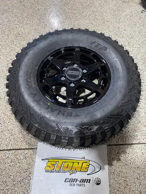 2024 CAN AM MAVERICK R WHEEL TIRE 32x10x16 ITP TENACITY XNR 6 Lug 16x7
