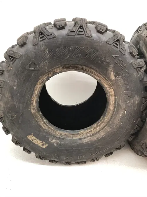 RAZR PLUS MX Rear Tire Set Tires ATV 18x10x8 Yamaha YFZ450R Honda TRX450R LTR450