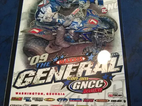 CAN-AM ATV MAXXIS GNCC RACING PLAQUE AWARD LAEGER'S TRX250R YFZ450R 250R 450R