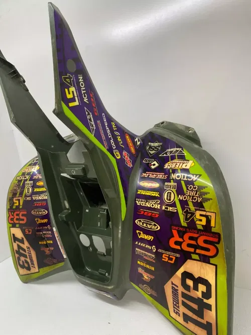 Honda TRX90 TRX 90 x 90x TRX90X Green OEM Plastic Fenders Front Rear Set Tank