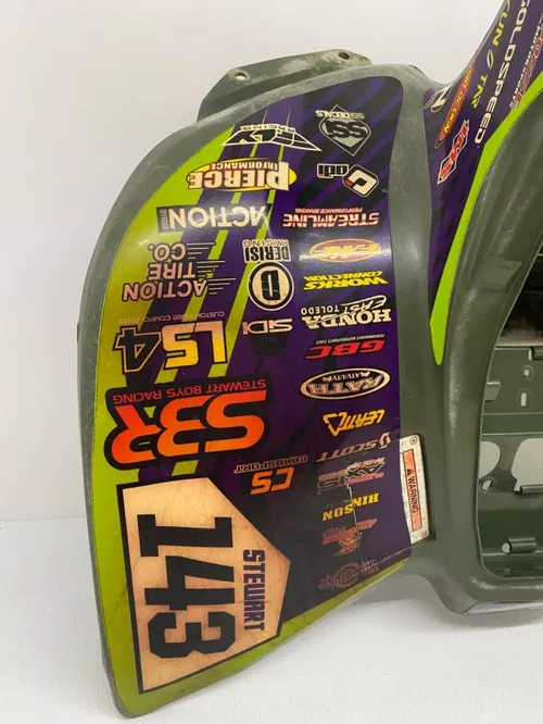 Honda TRX90 TRX 90 x 90x TRX90X Green OEM Plastic Fenders Front Rear Set Tank
