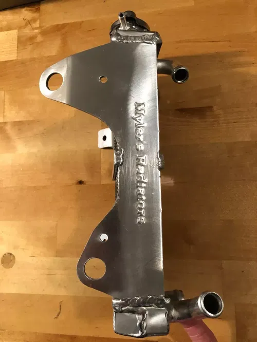 MYLER'S SUPERCOOL RADIATOR RIGHT FILL SIDE HONDA CRF250R CRF 250R 2014 14