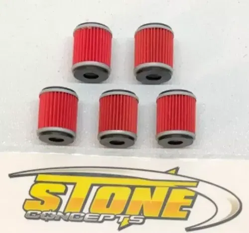 Yamaha Oil Filters 141 YFZ450 2004 2005 2006 Qty (5) WR250F WR450F YZ250F YZ450F
