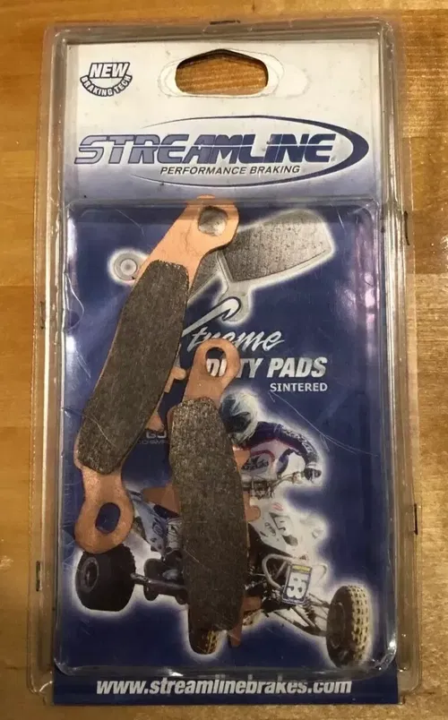 STREAMLINE HEAVY DUTY BRAKE PADS SB349EX KFX450R KFX700 BRUTE FORCE 650