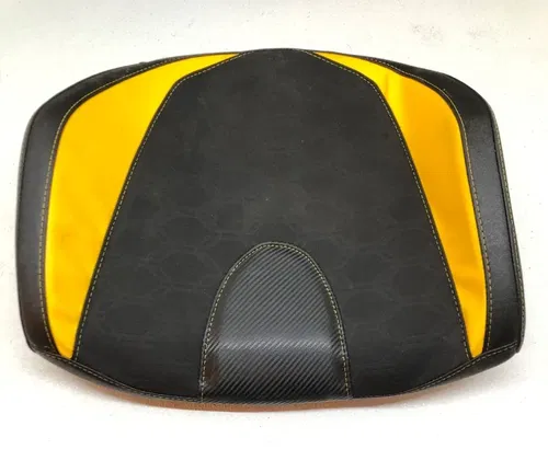 OEM Can-Am Maverick 1000 R X3 Turbo Black Yellow Seat Back Cushion Bottom Set 2