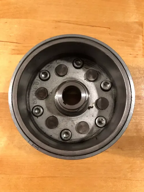 OEM 04-09 YAMAHA YFZ450 YFZ 450 FLYWHEEL ROTOR ONEWAY BEARING & STARTER GEAR