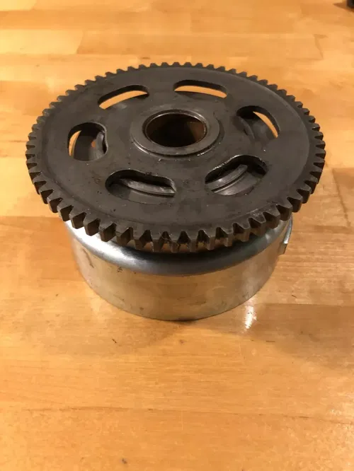 OEM 04-09 YAMAHA YFZ450 YFZ 450 FLYWHEEL ROTOR ONEWAY BEARING & STARTER GEAR