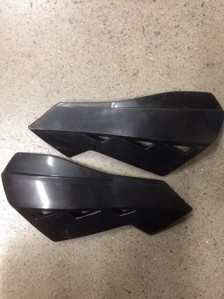 POLISPORT QWEST 2 HANDGUARDS HAND GUARDS BLACK YFZ450R YFZ450 KTM XC-F TRX450R