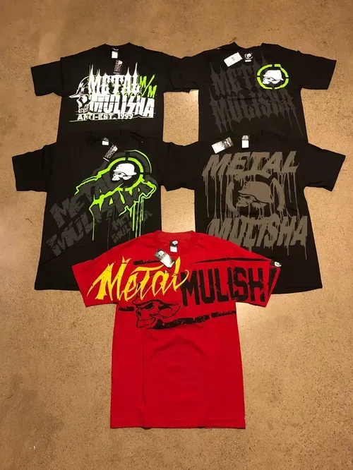 Metal Mulisha DRAIN GOO CLINKER GLIMPSE 5 T-Shirts TEE TEES Small S Short-Sleeve
